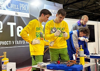 Перший конкурс професійної майстерності студентів закладів освіти що готують фахівців для галузі охолодження, клімату та теплових насосів ChillTech Students Awards 2024 відбувся!
